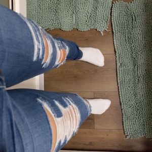 Blue PacSun skinny jeans, size 0, blue